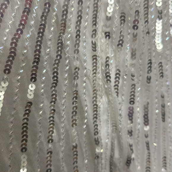 Mac Duggal 5565 Flutter Sequin one shoulder gown NWT - Picture 11 of 12